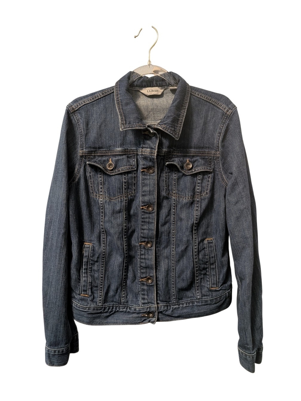 L.L. Bean Women's Dark Blue Denim‎ Jacket